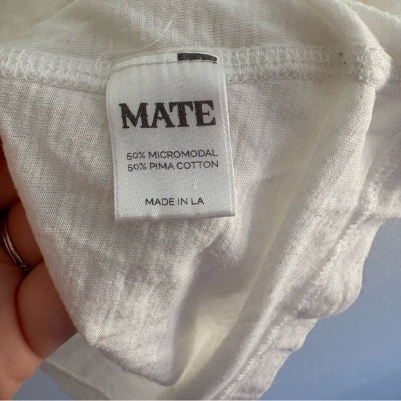 MATE The Label • In It Together White Graphic Tee - Picture 4 of 6